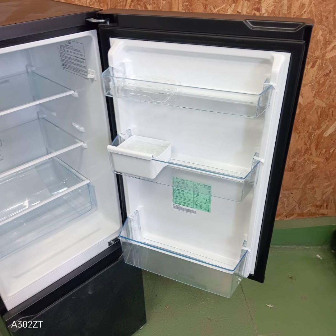 419 冷蔵庫　200L弱　ガラスパネル　右開き　極美品　小型　一人暮らし