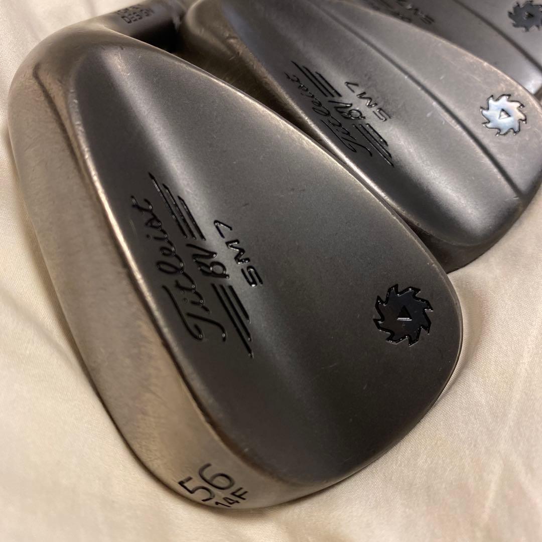 タイトリスト ボーケイ SM7 ジェットブラック 3本 ns pro 950