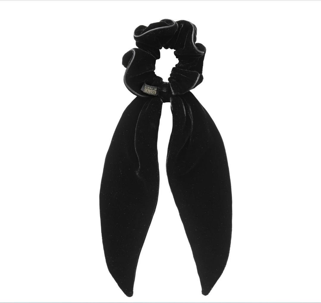 アレクサンドル ドゥ パリ タキマキ シュシュ ブラック フランス製