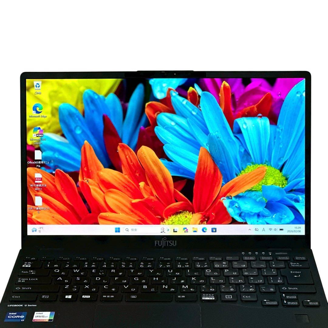 LIFEBOOK 高性能 i7 16GB 超軽量 ノートパソコン 798