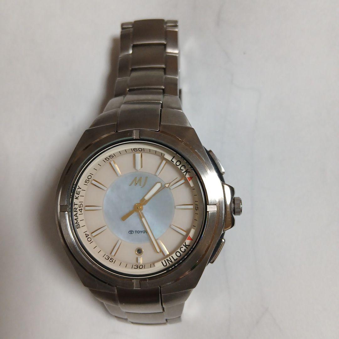 TOYOTA MJ デジタル腕時計 シルバー