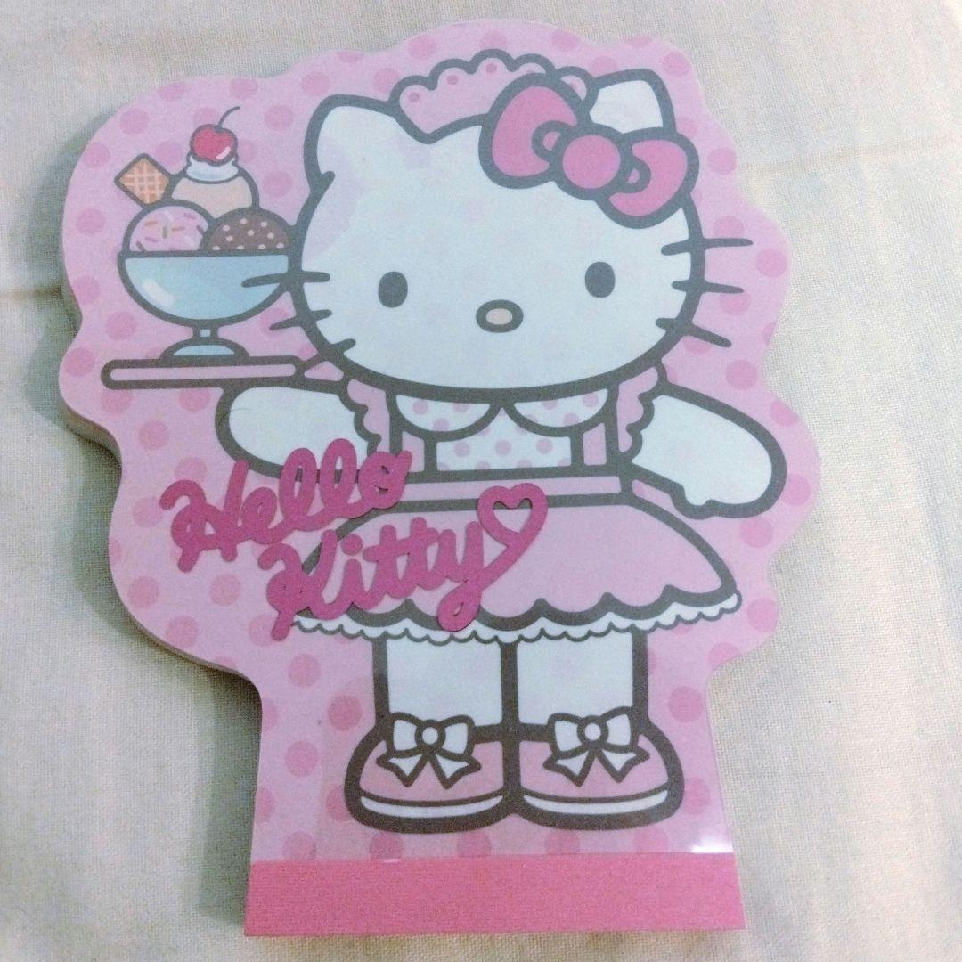 激レア！ サンリオ ハローキティ ウエイトレス　メイド　 メモ　美品　レトロ