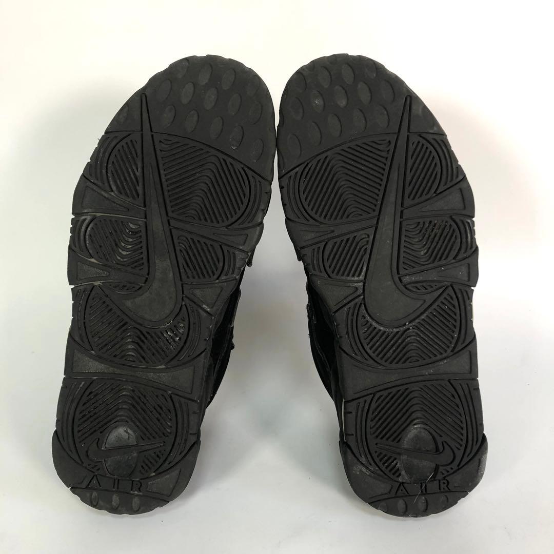ナイキ スニーカー AIR MORE UPTEMPO BLACK 27.5cm