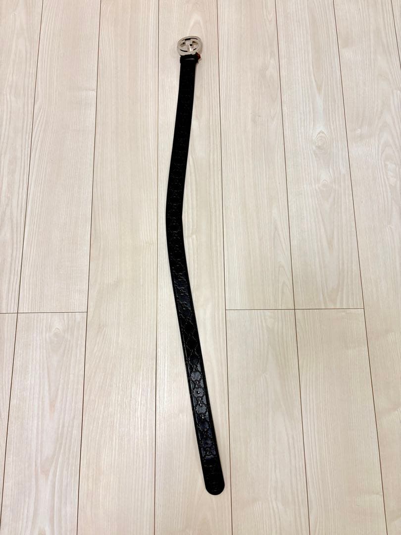 12/28まで限定値引き　GUCCI ダブルGベルト　グッチ希少バックル
