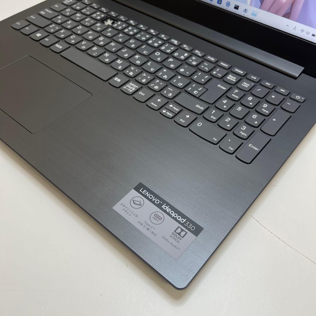 #917 レノボ ideaPad 330 i3-7020U 8GB SSD256