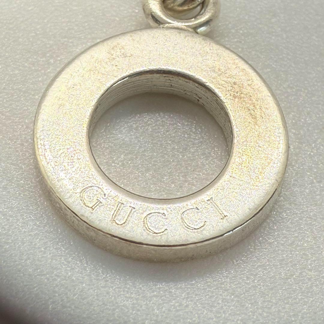 【約17cm】GUCCI ボールチェーン ブレスレット トグル シルバー