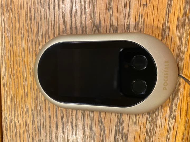 SOURCENEXT POCKETALK W ゴールド　再値下げ！