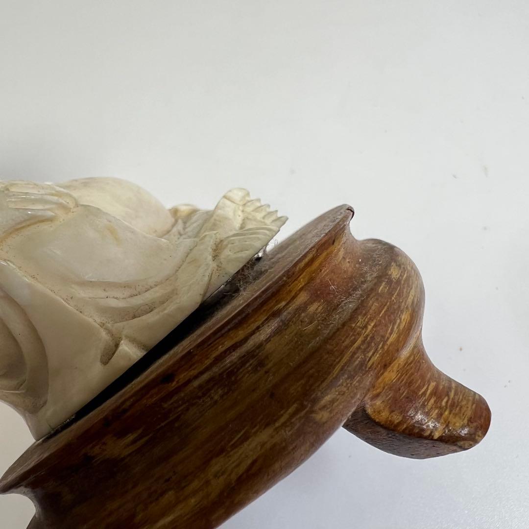 専用　極上　布袋　2体セット　410g h約10cm 東K7-1220①