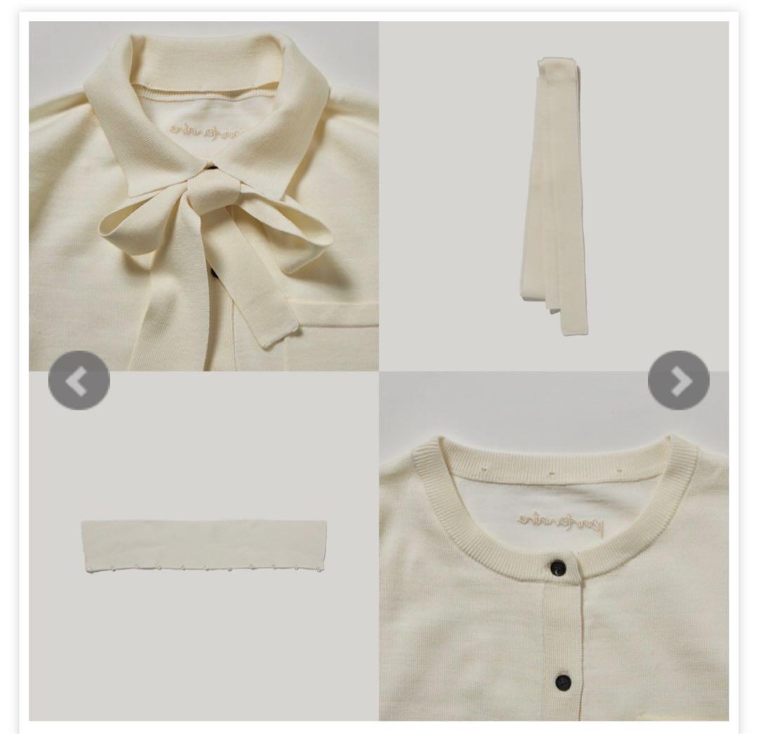 3WAYニットシャツカーディガン ミックスチャコール