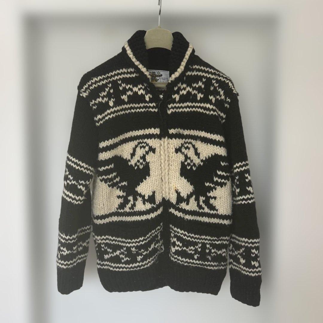 希少 kanata カナタ カウチン JACKROSE別注 黒 サンダーバード