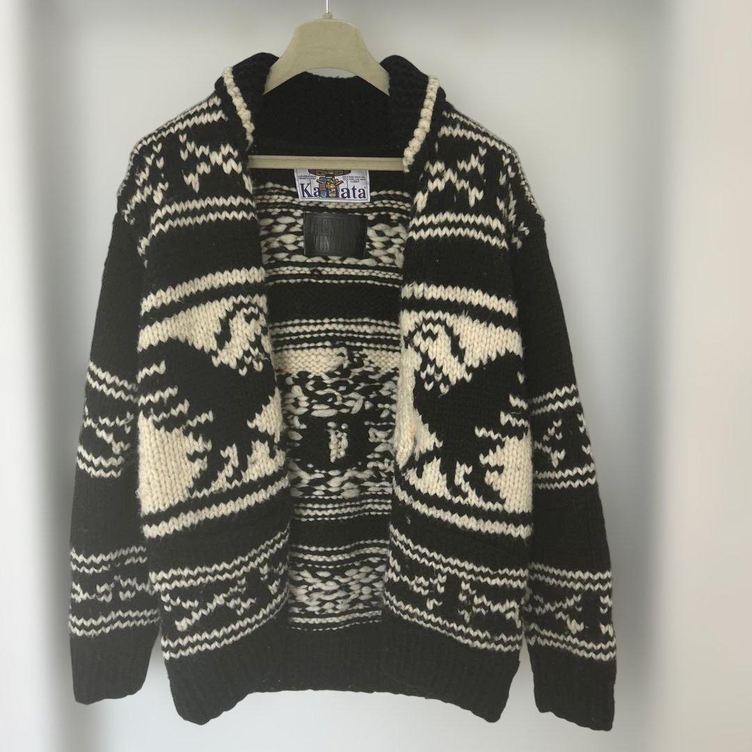 希少 kanata カナタ カウチン JACKROSE別注 黒 サンダーバード