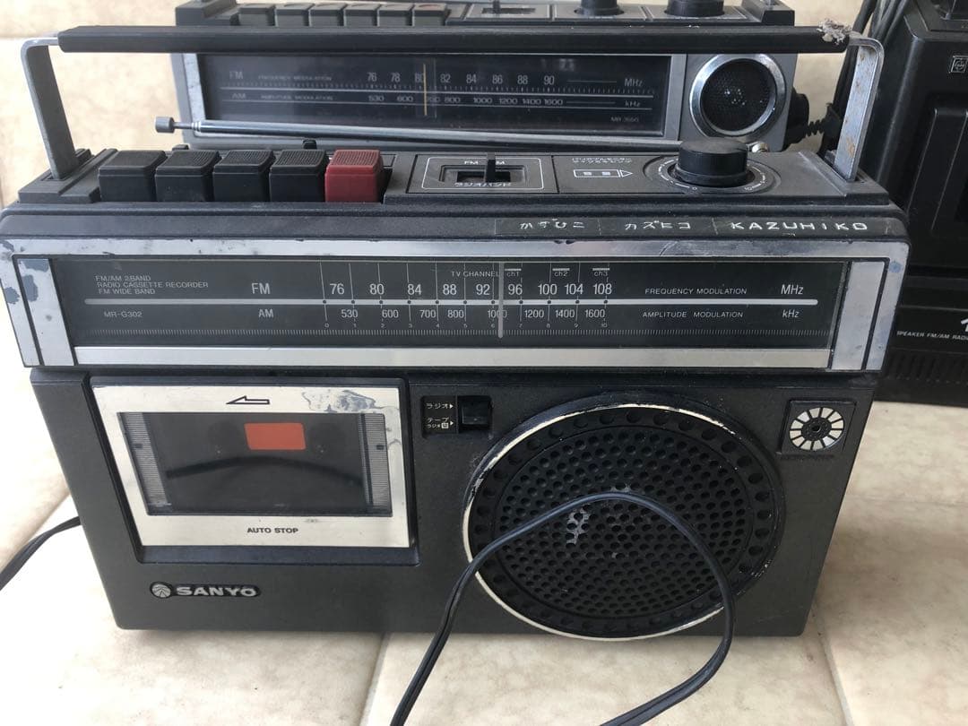 National RQ-548 ラジカセなどまとめて4台ジャンク(G24)