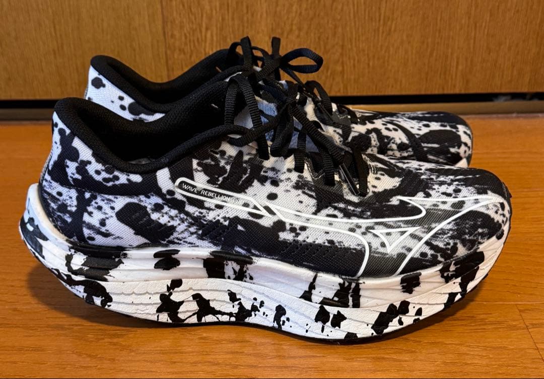 ミズノ ウエーブリベリオンプロ 書き初めカラー