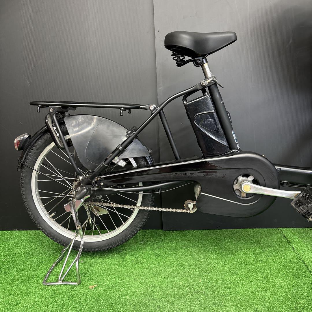 電動自転車 Panasonic Gyutto ブラック 3人乗り対応　72★