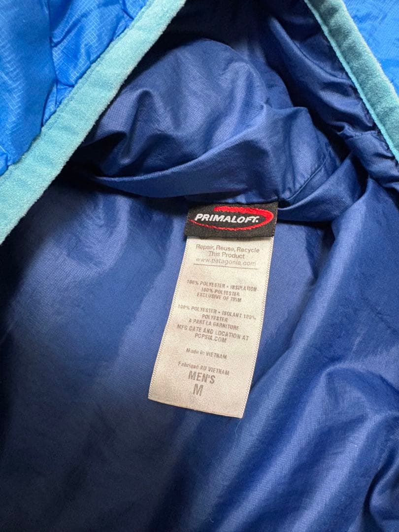 パタゴニア　ナノパフ　プリマロフト　ジャケット　　　Ｍサイズ。