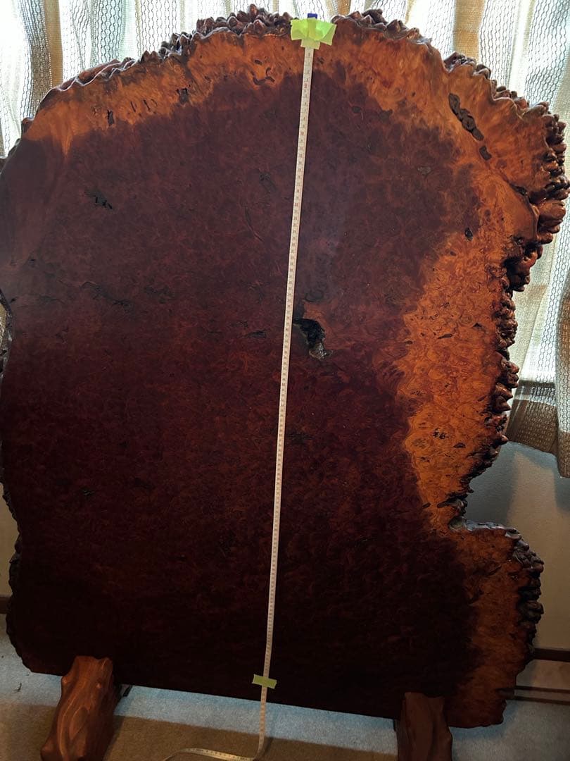 【yamamoto】希少 瘤杢一枚板｜約130×100×厚7cm