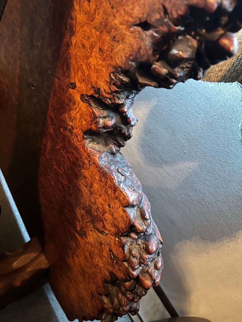 【yamamoto】希少 瘤杢一枚板｜約130×100×厚7cm