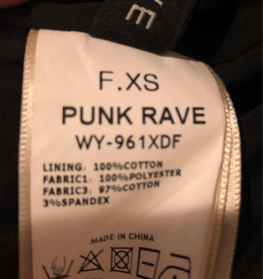 M*I様 パンクレイブ　スチームパンクバブルスリーブブラックショートコート