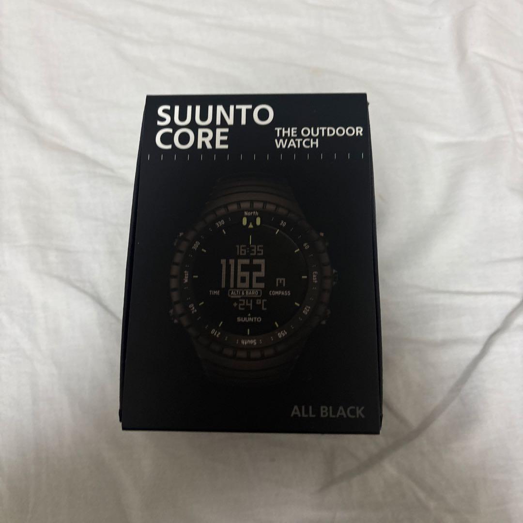 SUUNTO CORE アウトドアウォッチ ブラック