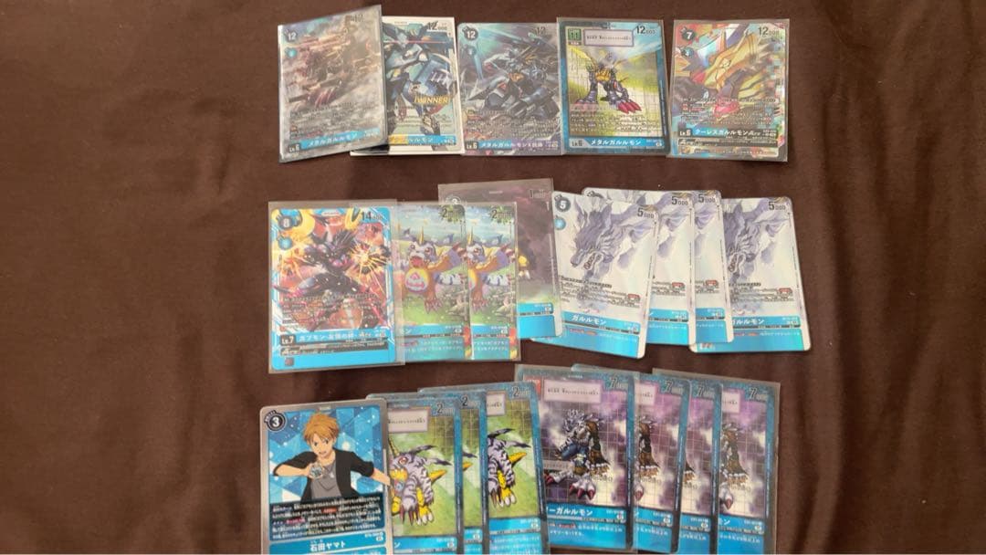 ガルルモンデッキ　石田ヤマトデッキ　パーツ デジモンカードゲーム