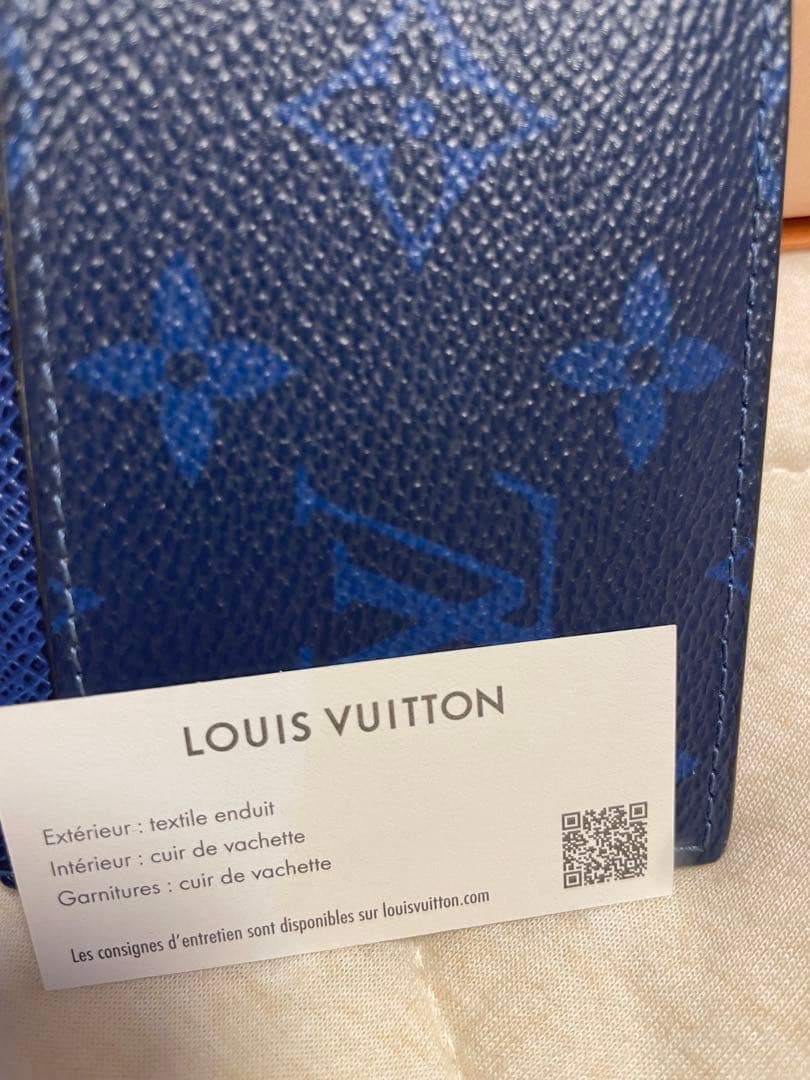 LOUIS VUITTON 青 ケース