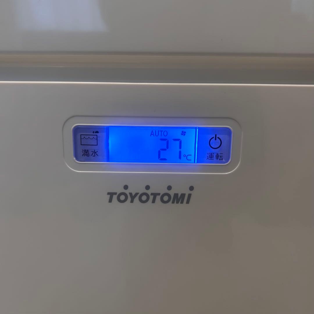 【人気】トヨトミ TAD-22HW スポット冷暖エアコン リモコン説明書付 本体