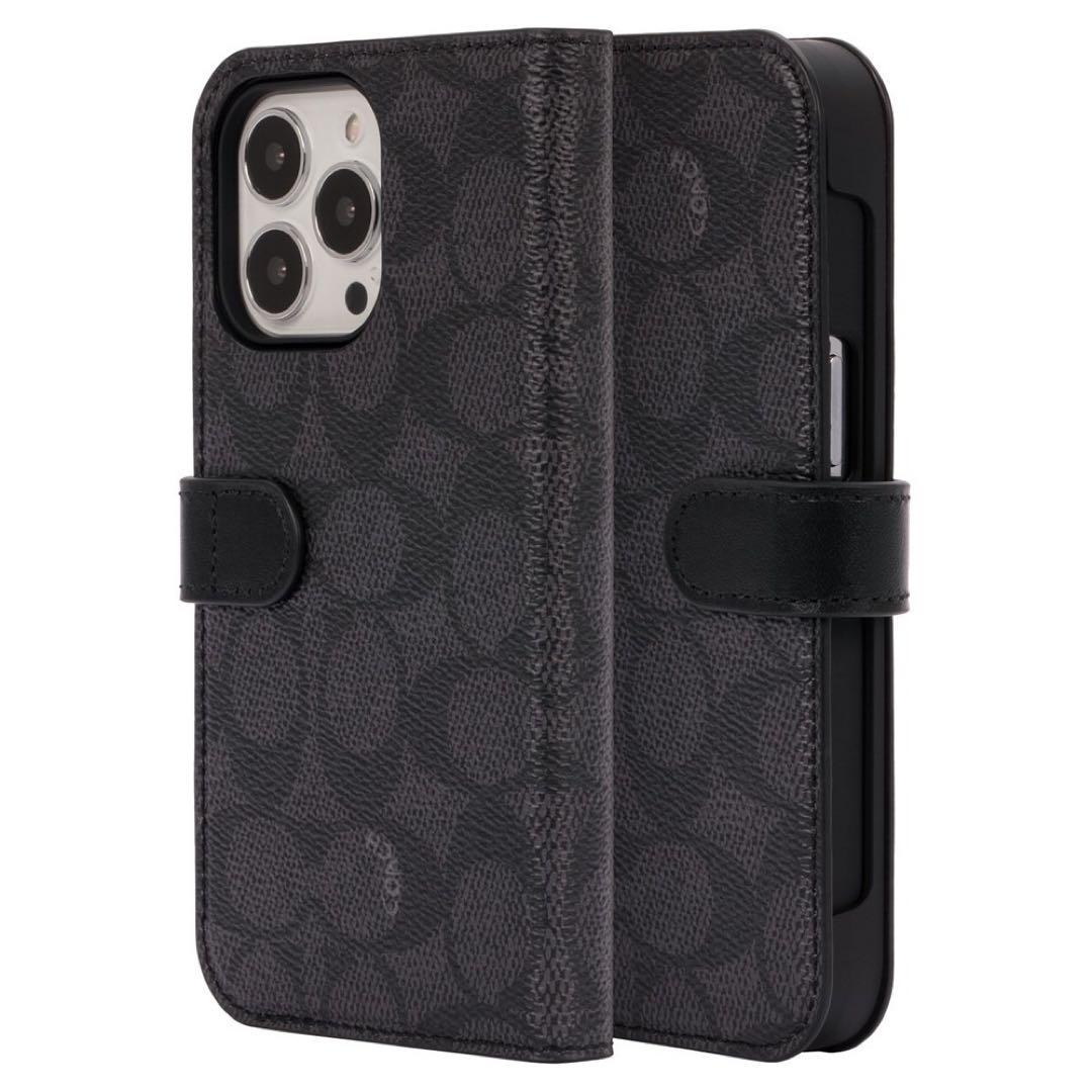 新品 コーチ Coach 手帳型 iPhone11ProMax 用 ケース