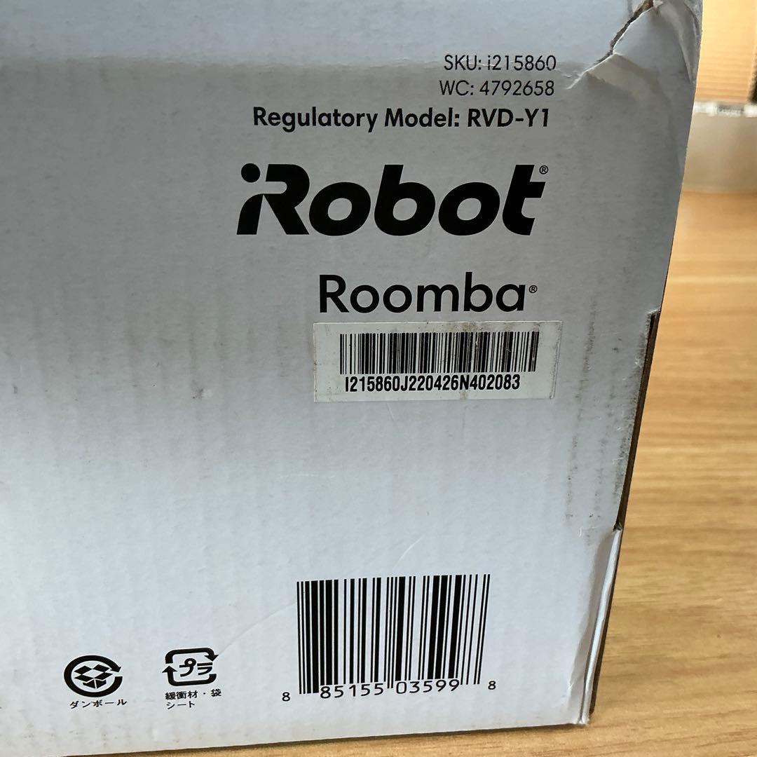 【美品】IRobot ルンバ i2 ロボット掃除機 i215860 Roomba