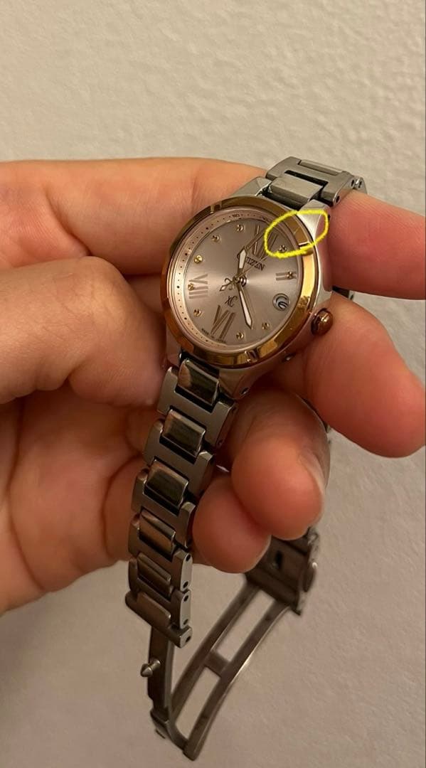 CITIZEN　シチズン　XC　クロスシーES8084-59W 腕時計