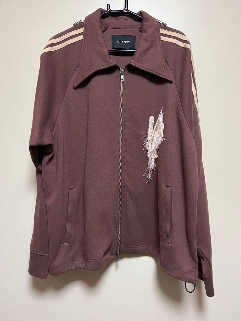 【GRANCY】 シュレディンガートラックジャケット ブラウン/M