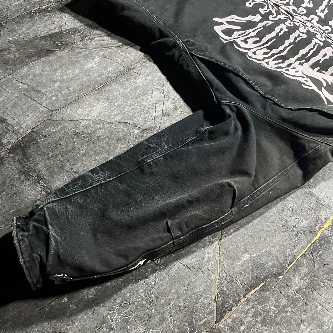 Carhartt ☆BONE PAINT☆ トラディショナルジャケット ブラック
