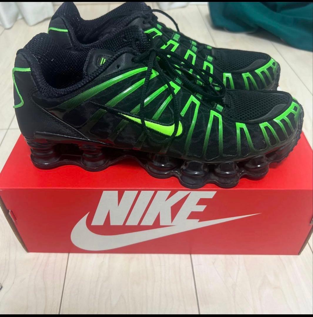 Nike Shox TL ブラック/グリーン