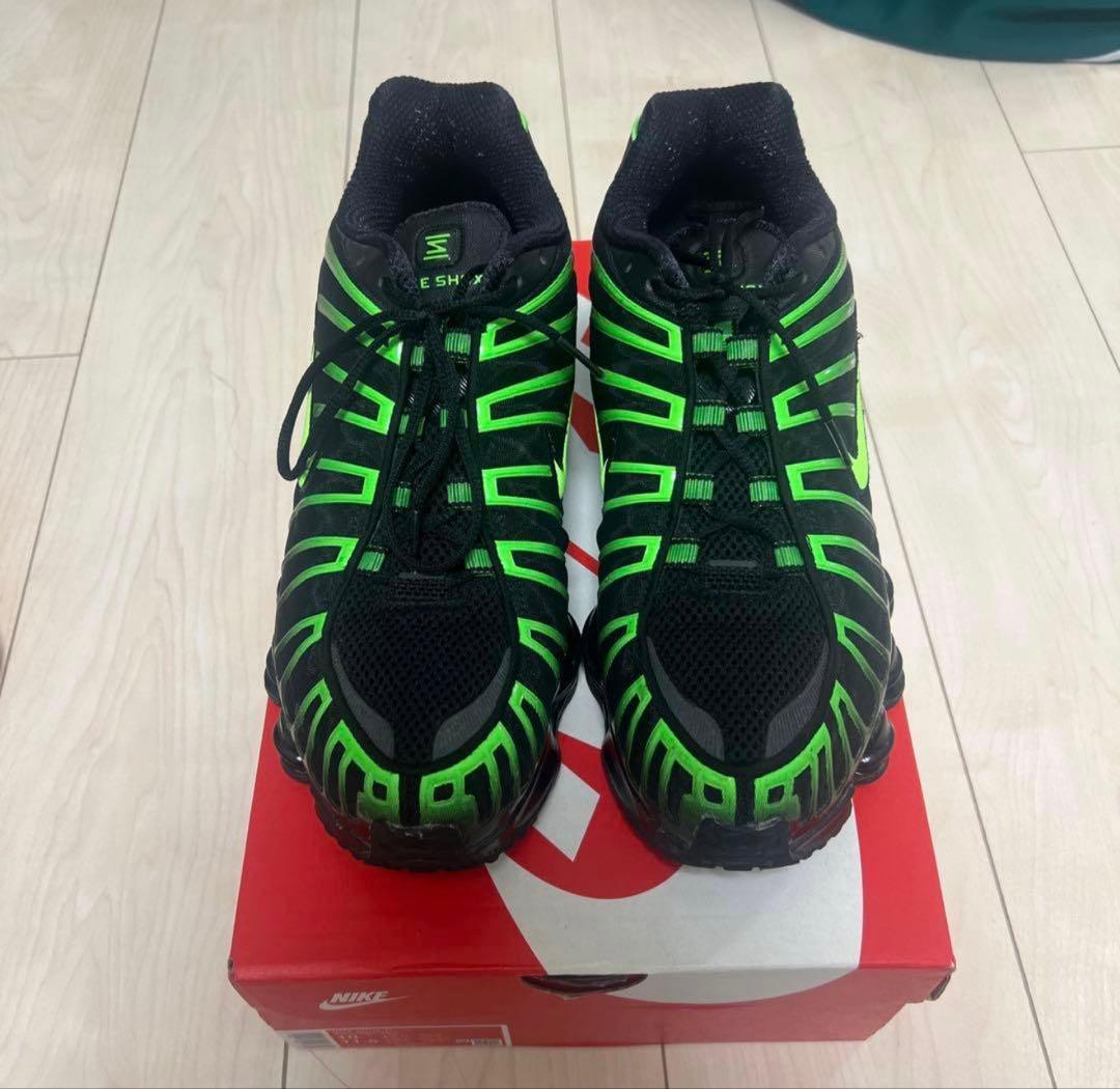 Nike Shox TL ブラック/グリーン