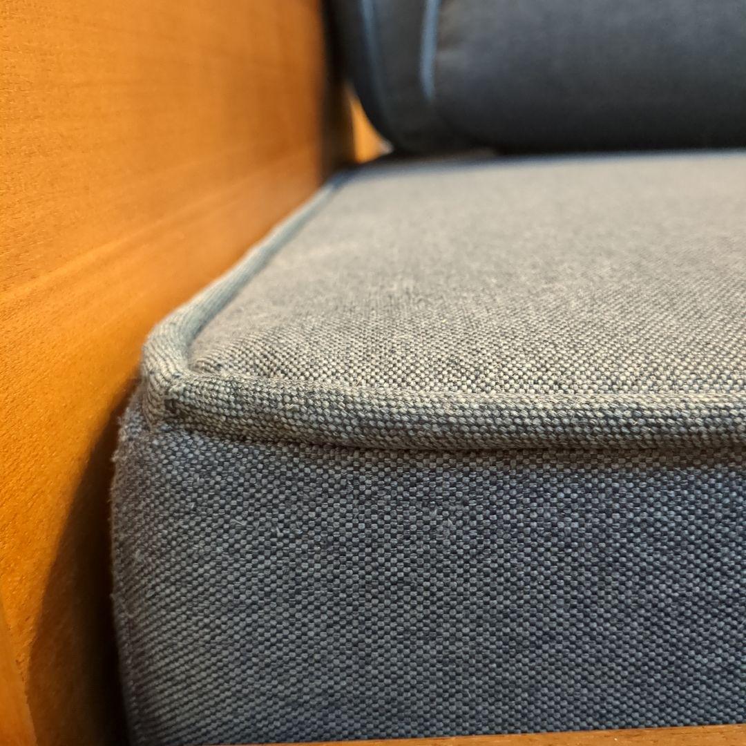 ソファ 2シーター unico ALBERO ウォールナット ブルー