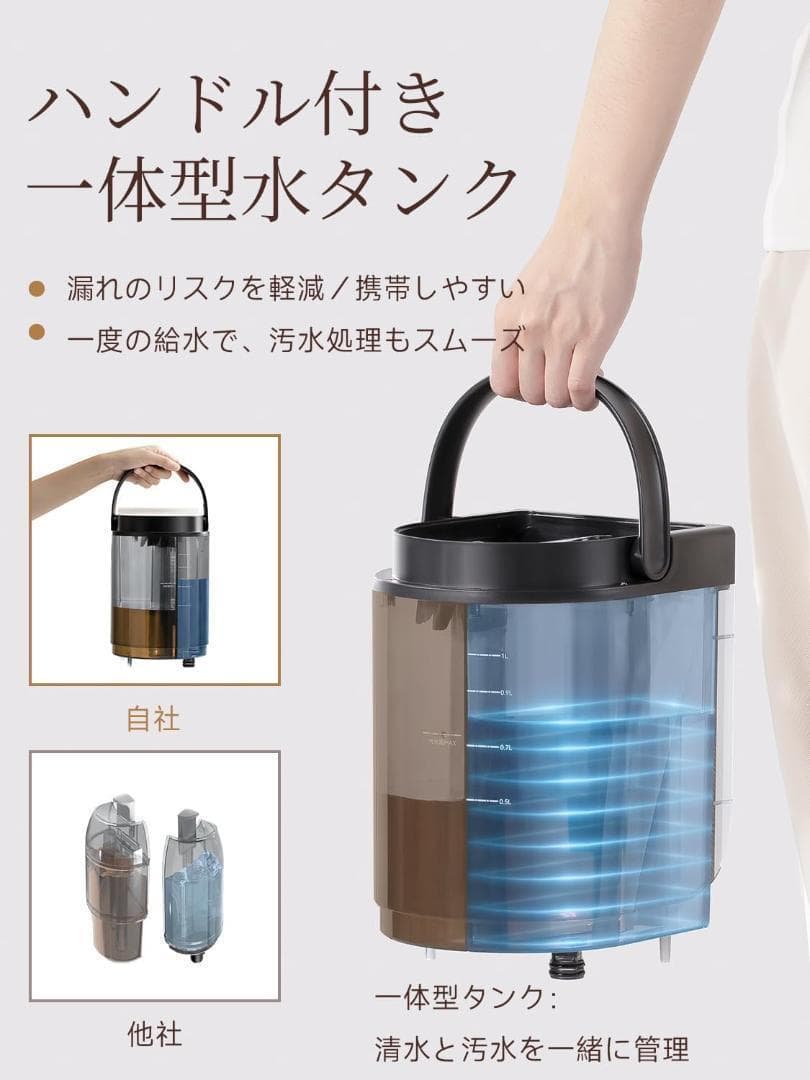 大セール❣ 布洗浄機 12KPa 強力吸引力 2in1 大容量タンク 1537