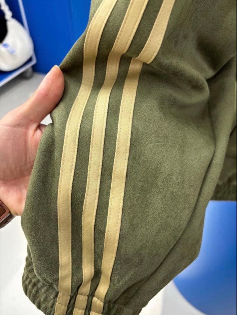 海外限定2XL Adidas チャイナトラックジャケット グリーン　KT3847