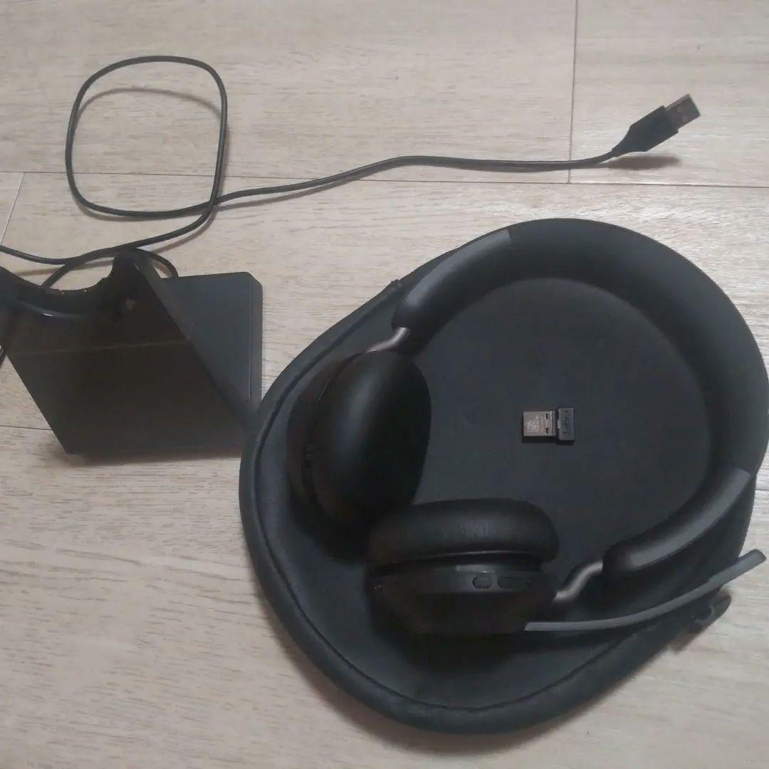 ヘッドホン jabra evolve2 65 headset + stand