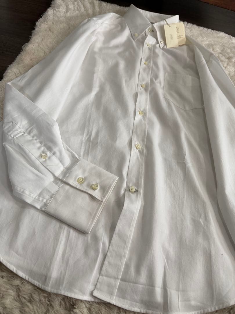 アキ！新品 Brunello Cucinelli ２枚セット シャツ