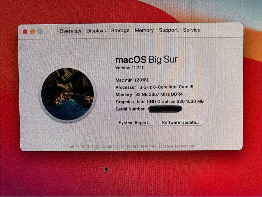 a*0様 Apple Mac mini (2018) 32GB 500GB 難あ