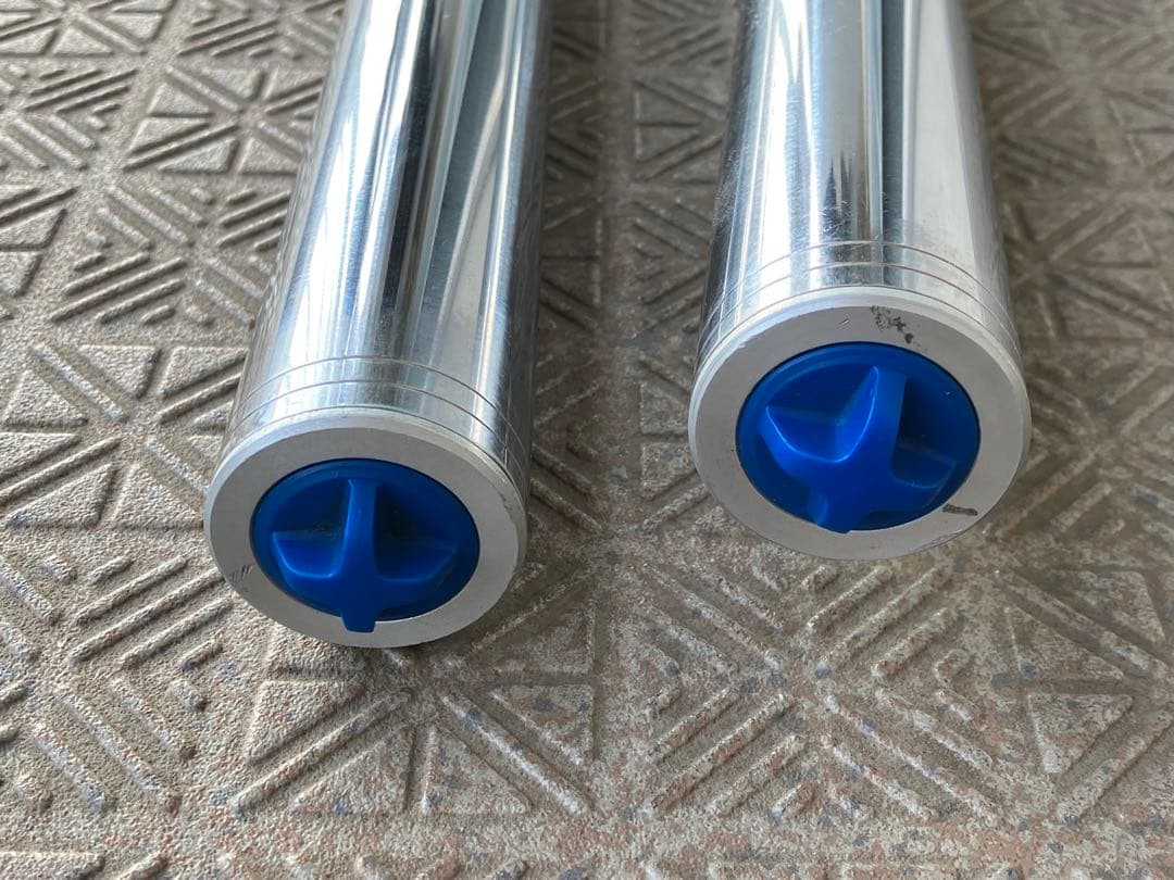 スコルパ　TYS125F フロントフォーク　黒山レーシング加工