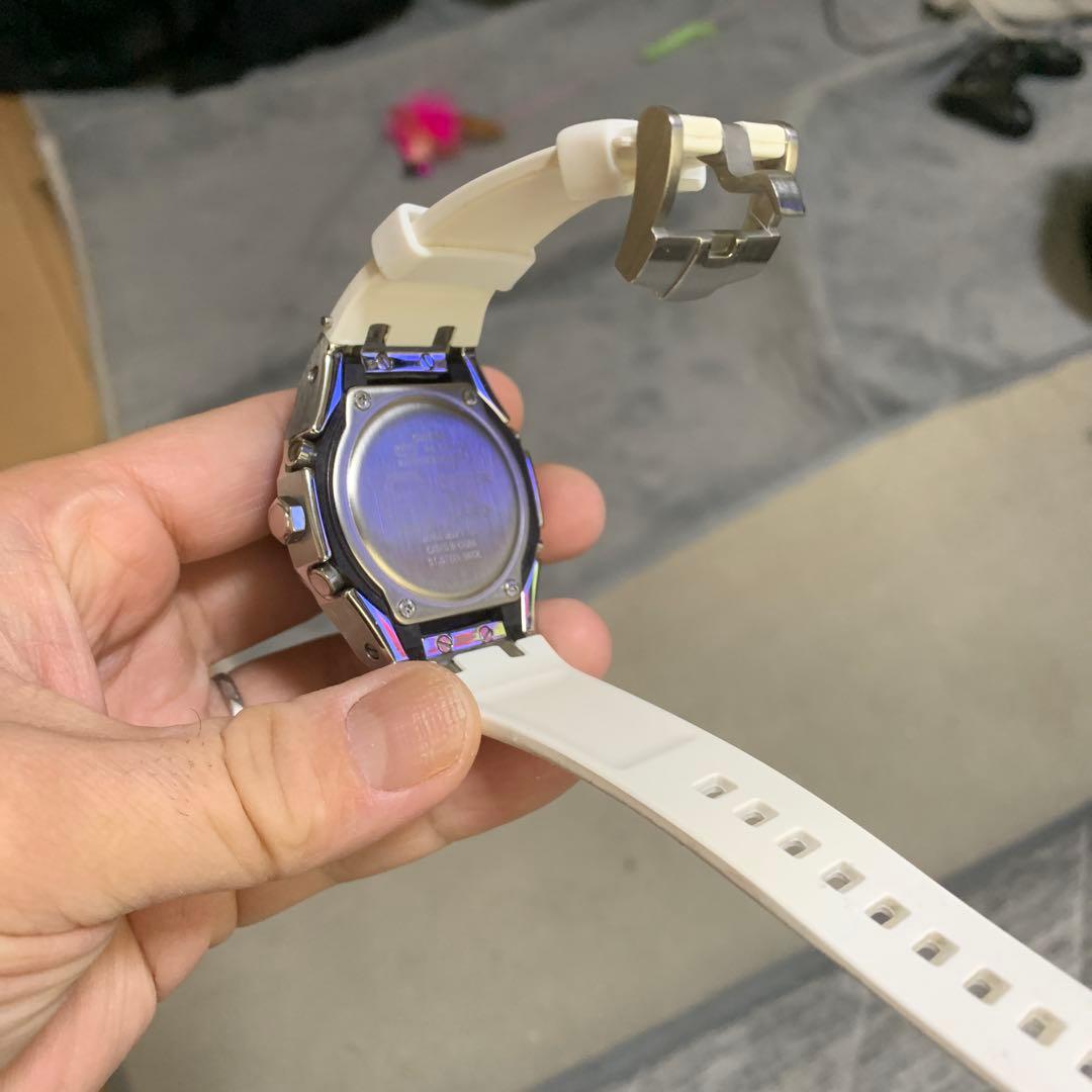 G-SHOCK デジタル腕時計 ホワイト　カシオーク