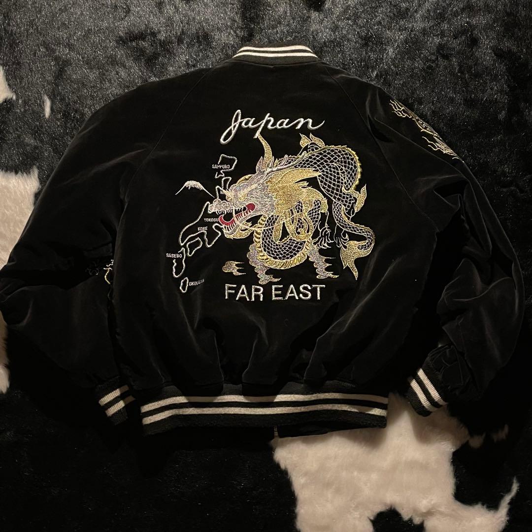 Japan Far East スーベニアジャケット スカジャン 別珍 アメカジ