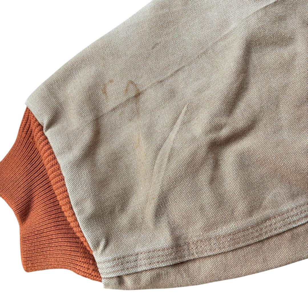 90s Carhartt アクティブジャケット オレンジリブ 希少 USA製