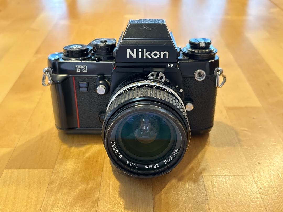 Nikon F3 HP フィルム一眼レフカメラ Nikkor 28mm
