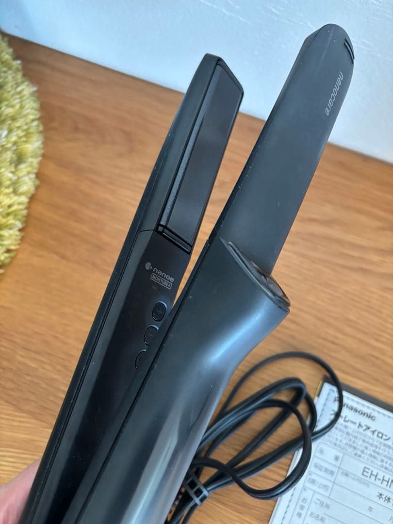 パナソニック　ストレートアイロン　ナノケア