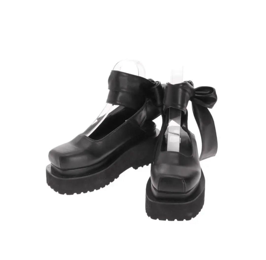 メリージェ二ー ribbonサボ ブラック