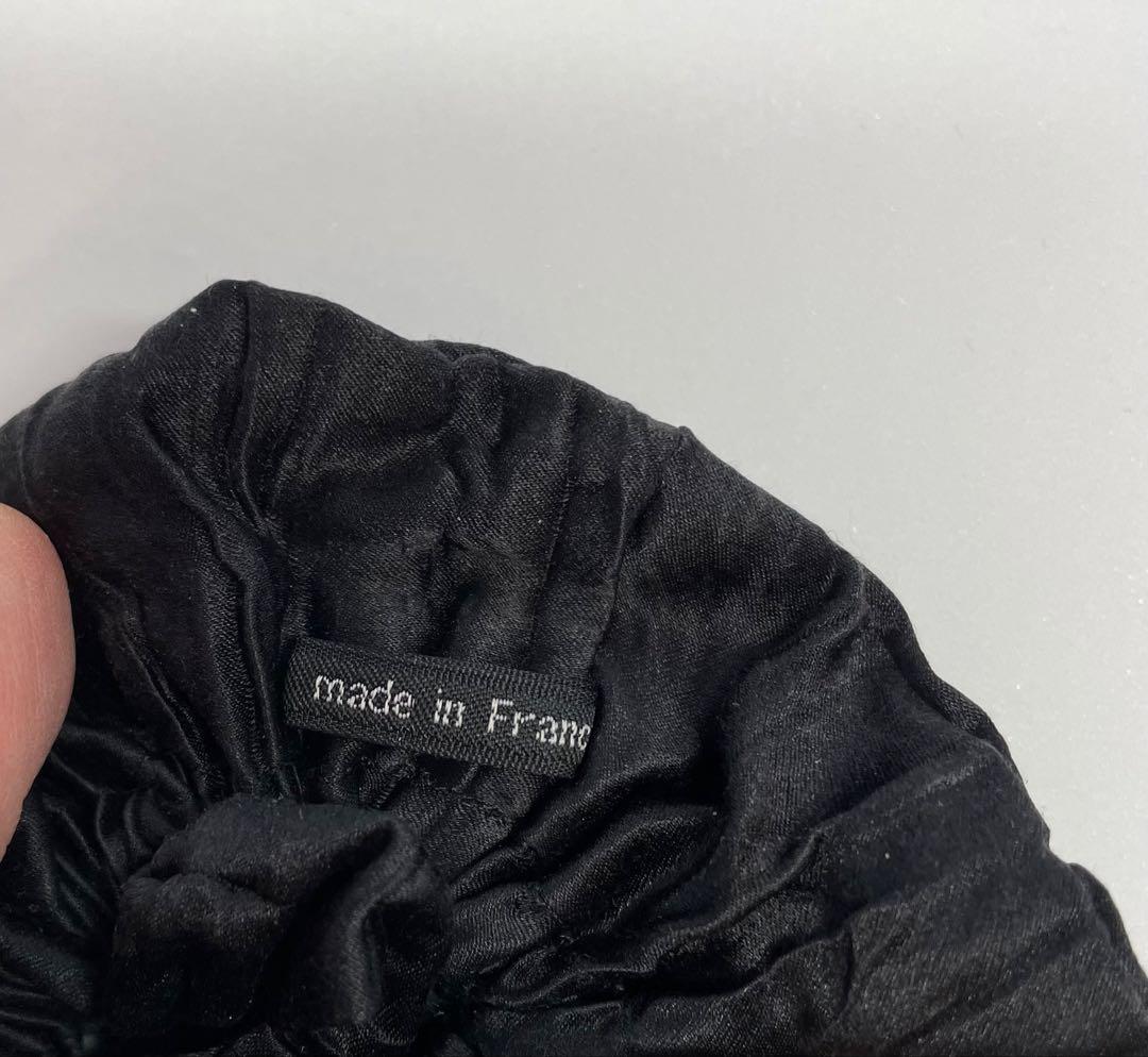 ♡*す様 週末限定　acca 黒 シュシュ ビジュー