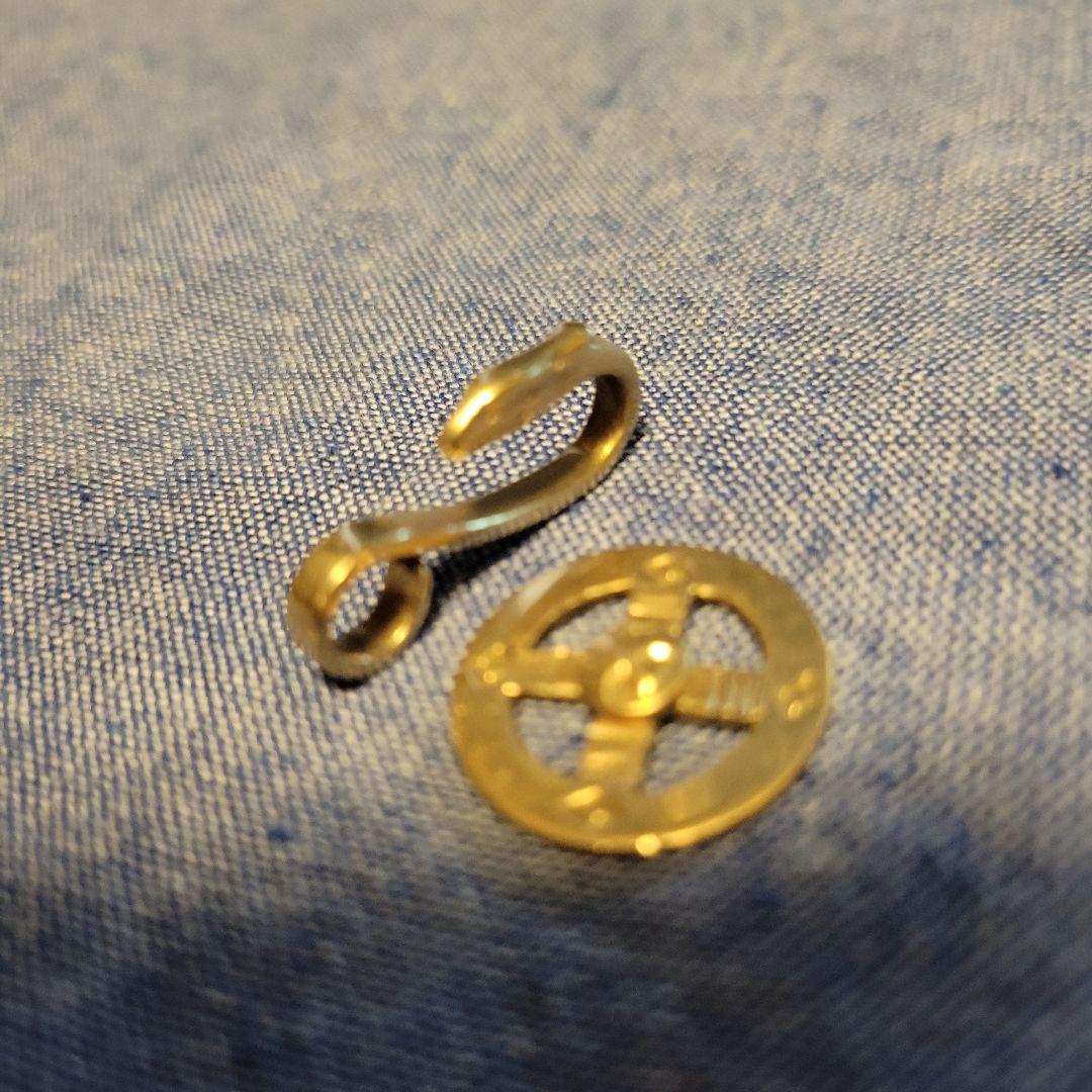 ホイール、フックセット、ゴールド