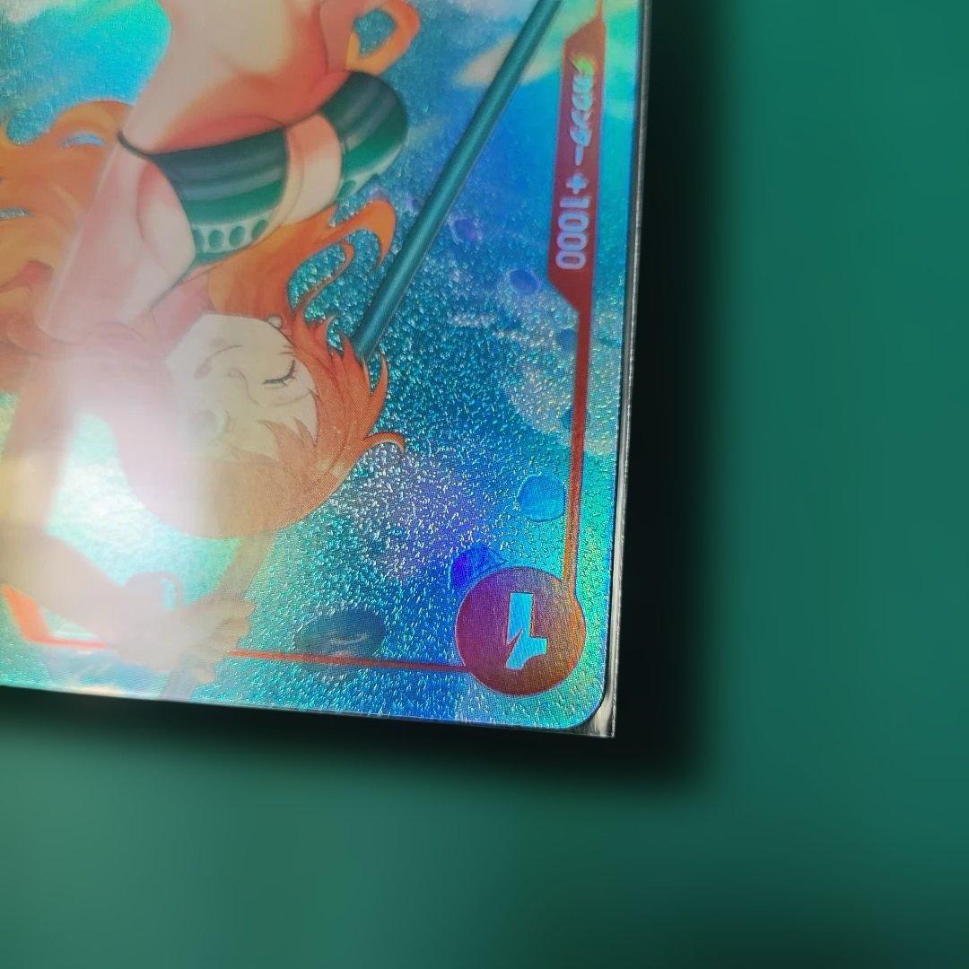 ワンピースカード　ナミ　Rパラレル　ロマンスドーン