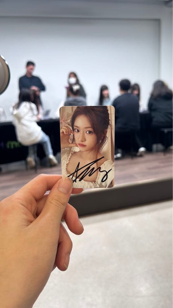 IVE SECRET ユジン 直筆サイン
